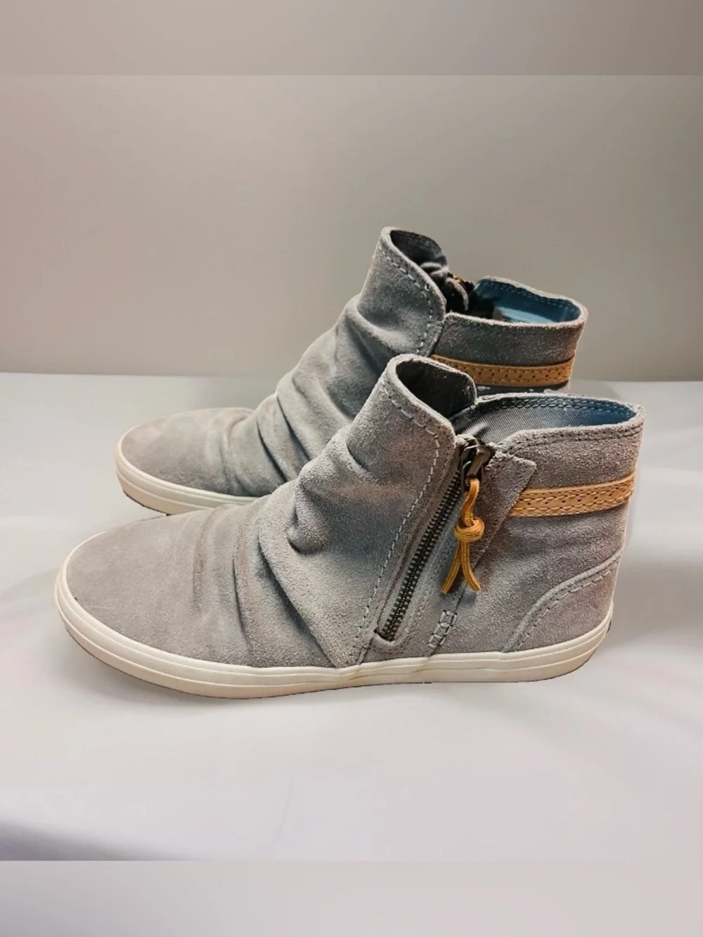 Sperry Top Sider Crest Zone Waterproof Zip Boots Tassel Women’s Sz 9.5 Worn Once